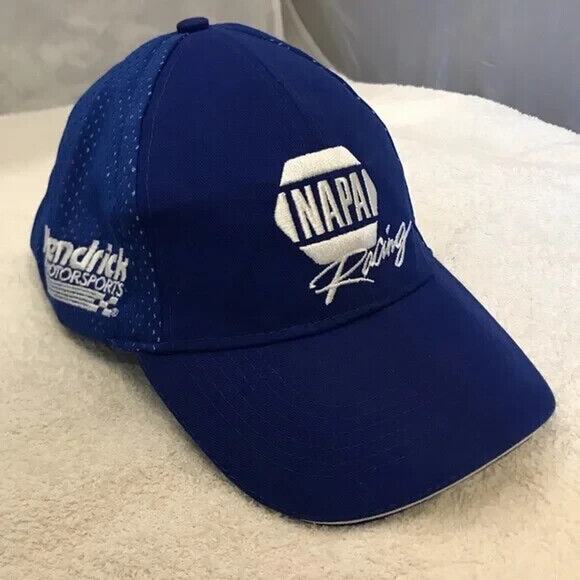 #9 Chase Elliot NAPA Racing Hat Cap NASCAR Hendrick Motorosports Blue White - Picture 6 of 8